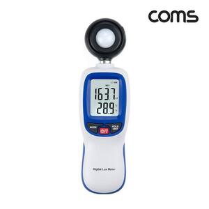 Coms 휴대용 디지털 조도계 조도 테스터기 측정기