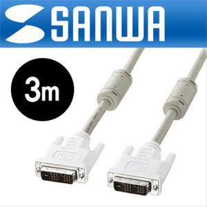 SANWA DVI D 싱글링크 케이블3m