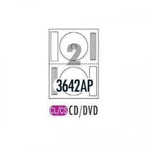 18AO폼텍 CD/DVD라벨 CL-3642AP (100매)