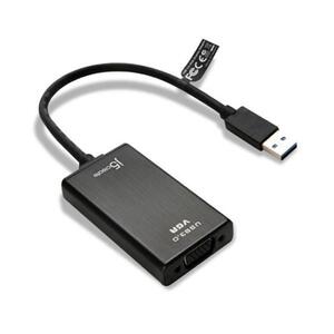 USB to VGA 컨버터 No Audio NEXT-JUA310 블랙