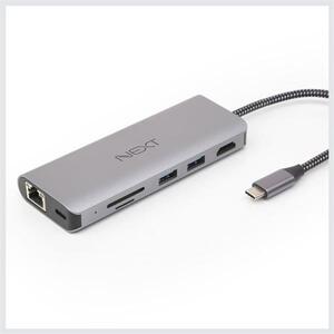 USB C타입 멀티 Dock HDMI 카드리더기 랜카드 USB