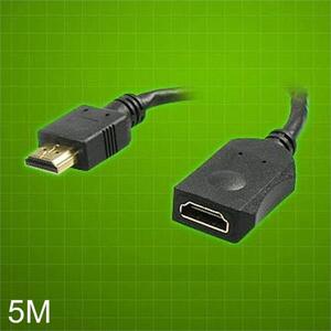 HDMI 연장 케이블 (M F) 5m - 길이 연장용