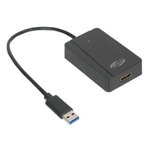 USB to HDMI 컨버터 Audio OK U-1510 블랙