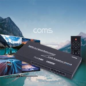 Coms HDMI 화면 분할기(4x1) 분배기 CV172S
