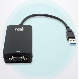 (RIVER) USB3.0 to VGA(RGB)변환 컨버터(WH0693)
