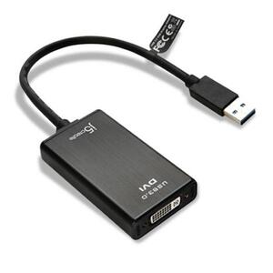 USB to DVI 컨버터 No Audio NEXT-JUA330 블랙