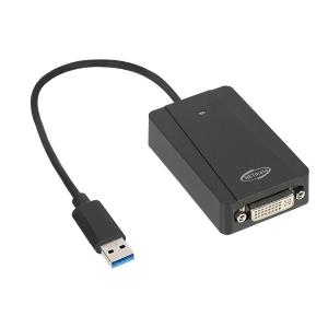 (KW) USB3.0 to DVI 컨버터(2048x1152 1080p 지원)