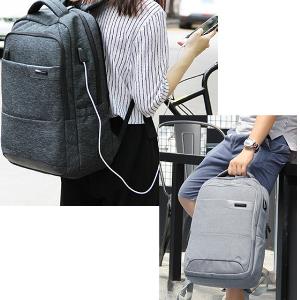 USB 남녀백팩 멀티백팩 노트북 여행가방 캐주얼가방