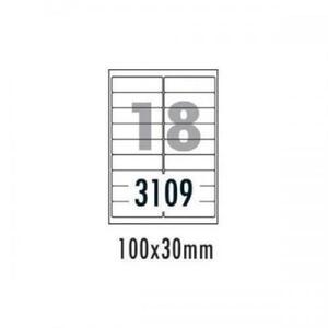 18AO폼텍/주소용라벨 LS-3109 (100매/18칸)