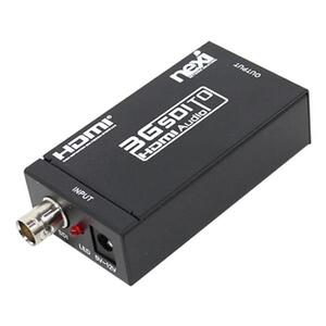 SDI to HDMI 컨버터 Audio OK NX399 NX-SHC07 블랙