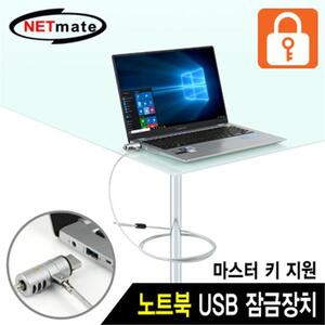넷메이트 NMSLL05M 노트북 도난방지 USB포트 잠금장치