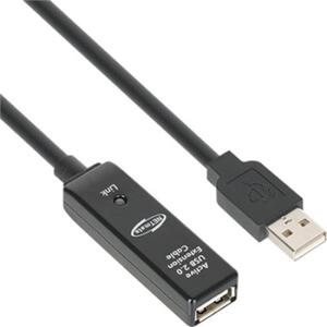 USB2.0 연장 무전원 리피터 케이블 AM-AF 5M 데이터