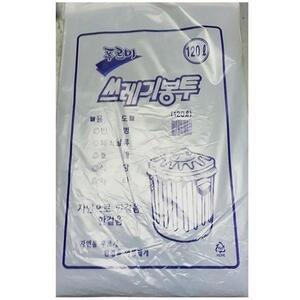 검정 쓰레기봉투 주방용품 (120LX50매)1EA