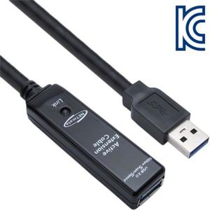 리피터 케이블 데이터 전송 신호 증폭기 USB3.0 20m