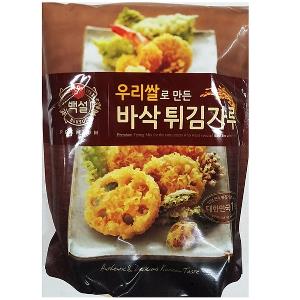 식당용 업소용 식재료 우리쌀 튀김가루(백설 1K)X10