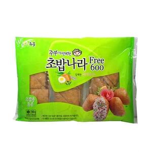 (냉장)두솔 초밥나라600g(초밥용유부)x5개