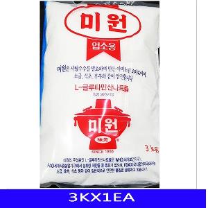 조미료 업소용 미원 음식재료 대상 3KX1EA