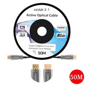 HDMI v2.1 UHD 8K Active Optical HDMI케이블 50M