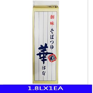 소바쯔유 메밀쯔유 모밀육수 일식재료 젠미 1.8LX1EA