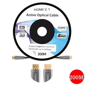 HDMI v2.1 UHD 8K Active Optical HDMI케이블 200M