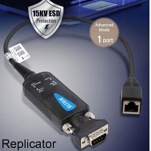 SUNIX Ethernet 1포트 RS-232-422-485 리플리케이터