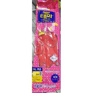 뉴특대- 고무 장갑 빨강 태화 x100개 식당용 주방용