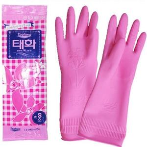 고무장갑 10켤레 미니 핑크 설겆이 용품 가정용 장갑